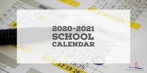 2020-2021 School Calendar