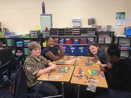 5th grade using manipulatives to learn equivalent fractions